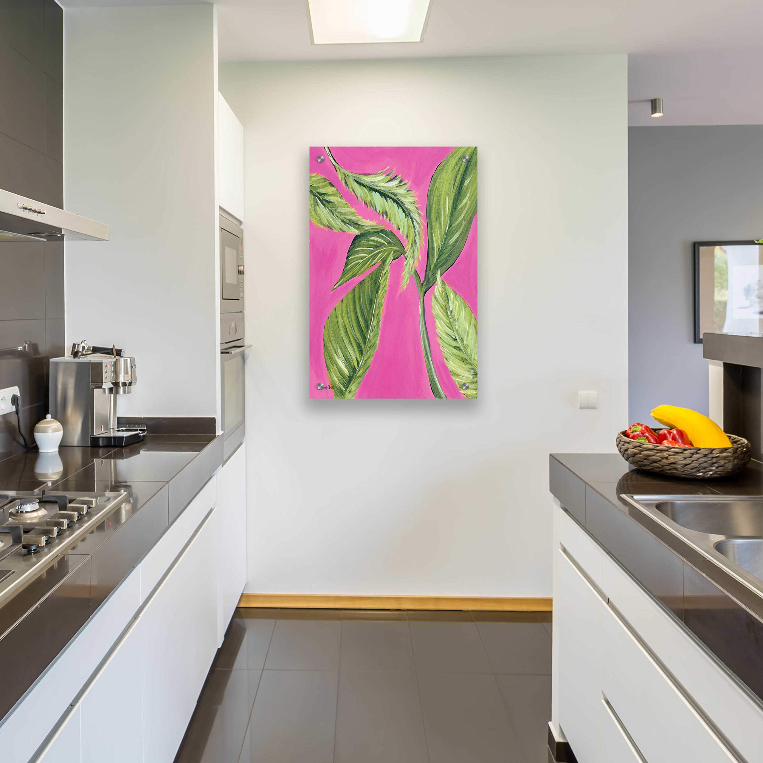 Epic Art 'Paradise' by Roey Ebert - Premium Acrylic Glass Wall Art Painting 24x36 Inches - Modern Home & Office Decor for Living Room, Bedroom, or Gallery Display