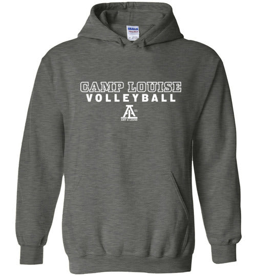 Louise Heavy Blend Hoodie for Volleyball Players - Warm & Comfortable Fleece Pullover for Training & Outdoor Sports