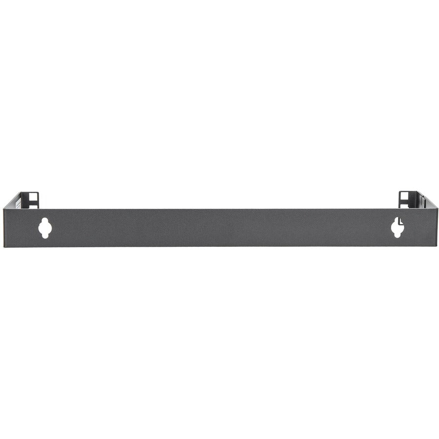 1U 19-Inch Wall Mount Bracket for Patch Panels - Heavy Duty Hinged Rack Mount Bracket for Network Equipment - Perfect for Server Rooms, Data Centers & Home Office Network Setup