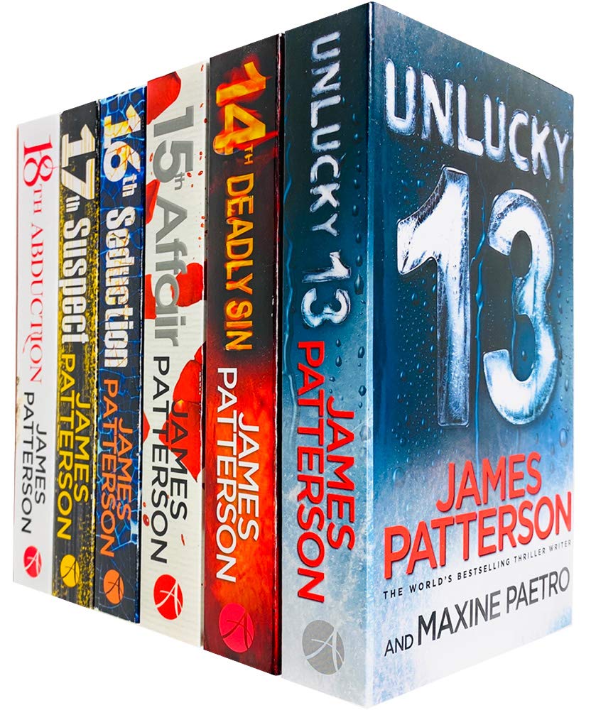 James Patterson Women's Murder Club Series 6-Book Collection Set (Books 13-18) - Mystery Thriller Novels for Book Clubs & Crime Fiction Lovers