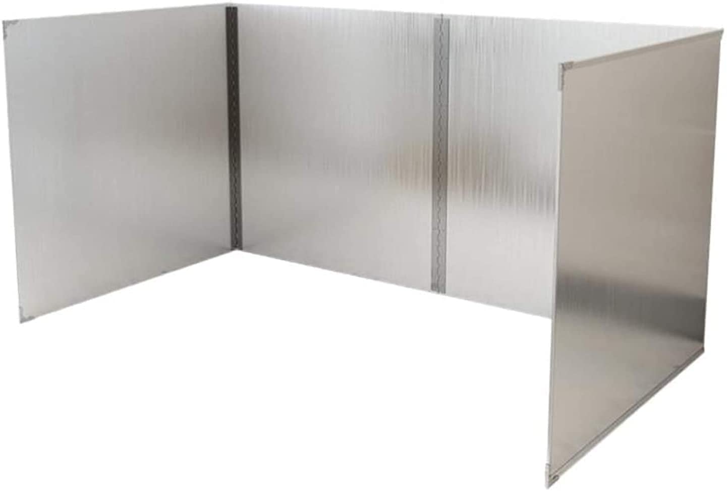 Zheshitech Splatter Guard for Cooking - Collapsible Oil Splash Screen Cover (60x45x80cm) - Perfect for Frying, Sauteing, and Deep Frying in Kitchen