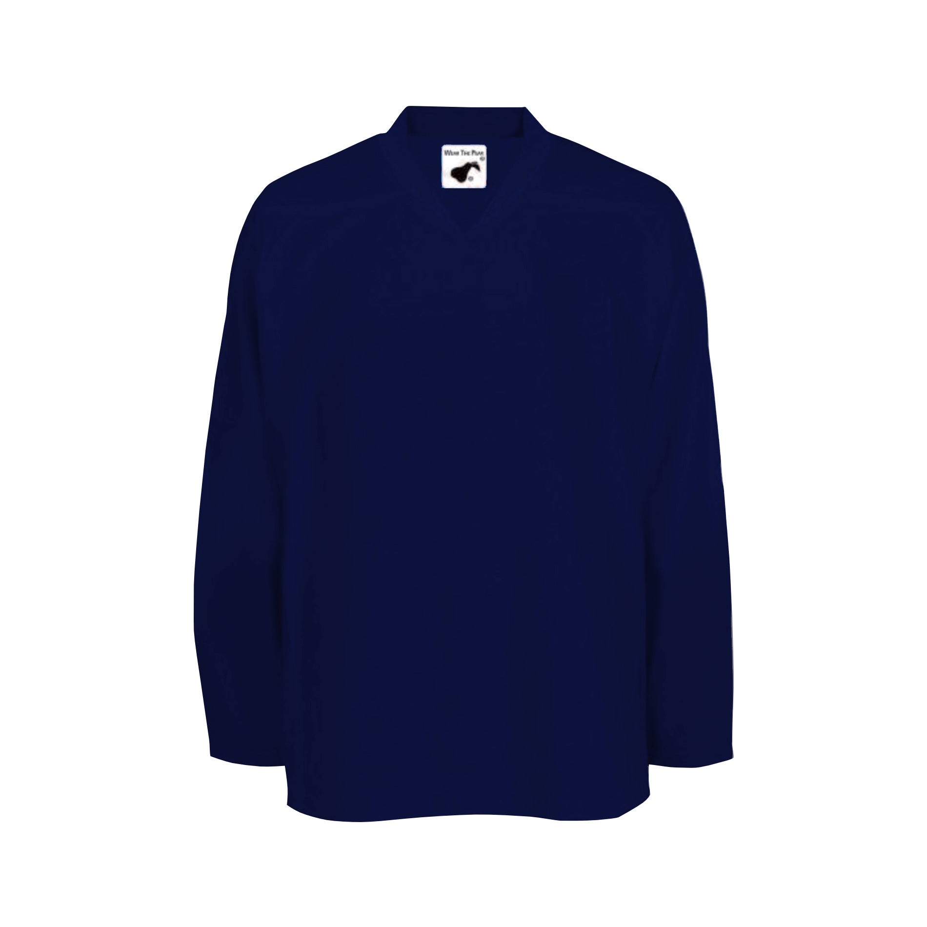 Pearsox Air Mesh Hockey Jersey - Breathable & Lightweight Performance Jersey for Men & Women - Navy Blue - Perfect for Ice Hockey, Street Hockey & Sports Fans