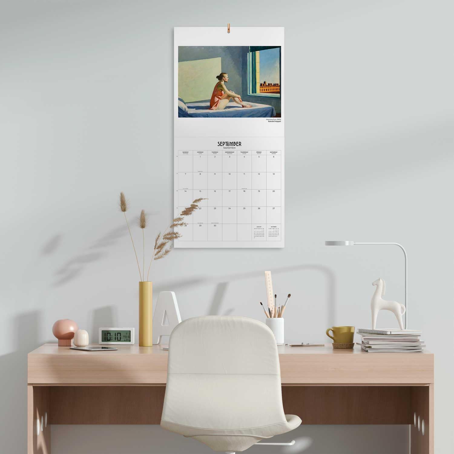 2025 Art Wall Calendar - 12