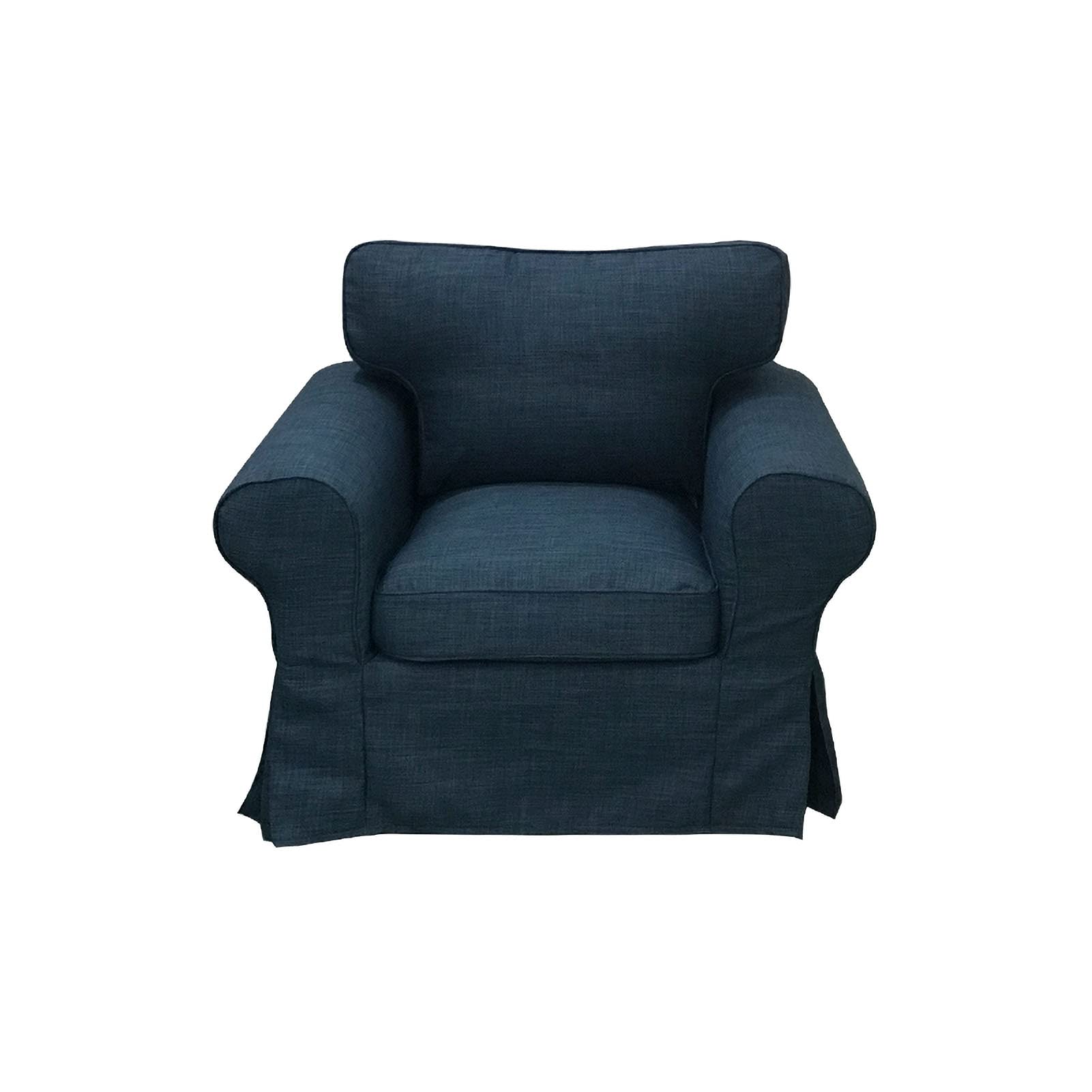 IKEA Ektorp Armchair Slipcover Set - 3-Piece Replacement Sofa Cover | Durable & Stylish Fabric for Living Room, Bedroom, or Office