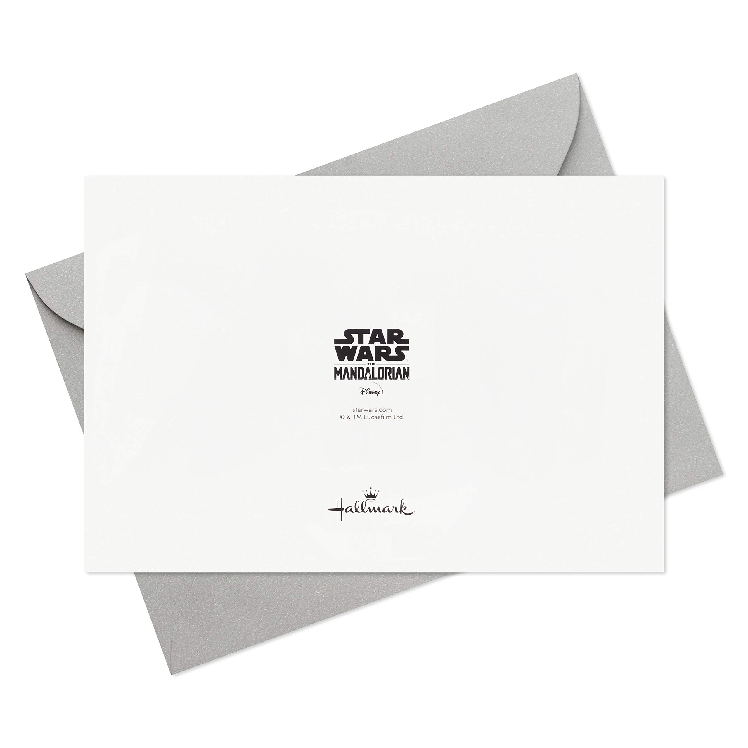Star Wars Valentine's Day Greeting Cards for Kids - 12 Blank Baby Yoda Themed Cards with Envelopes - Perfect for May the 4th, Thank You Notes & Special Occasions - Great for Classroom Exchanges, Birthday Parties & Holiday Gifting