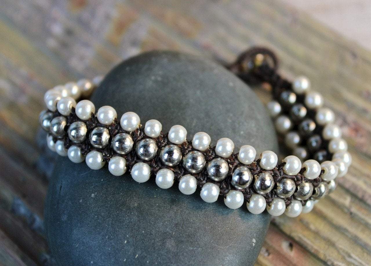 Blissful Wrap Bracelet - Adjustable Boho Beaded Handmade Jewelry for Women - Perfect for Everyday Wear, Yoga, and Meditation
