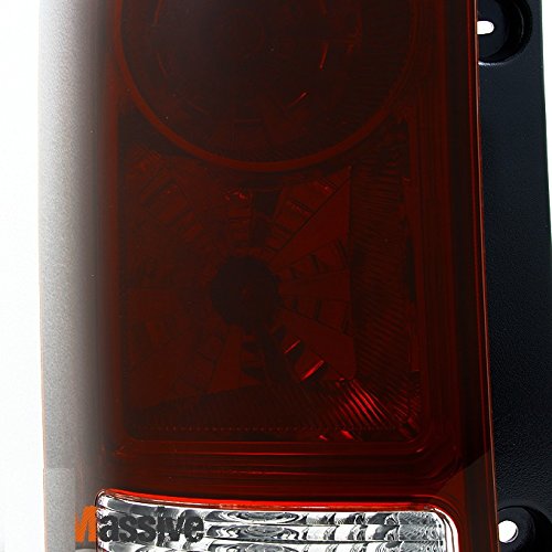 AKKON Dark Red LED Tail Lights for Honda Pilot - Brake Tail Lamps Replacement Pair (Driver & Passenger Side) | Enhanced Safety & Style for Night Driving & Custom Car Mods