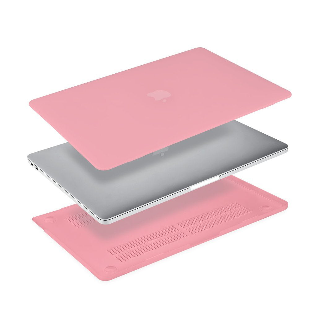 Durable MacBook Hardshell Case with 3D Signature Design - Slim Protective Cover for MacBook Air/Pro - Perfect for Work, Travel & School Use