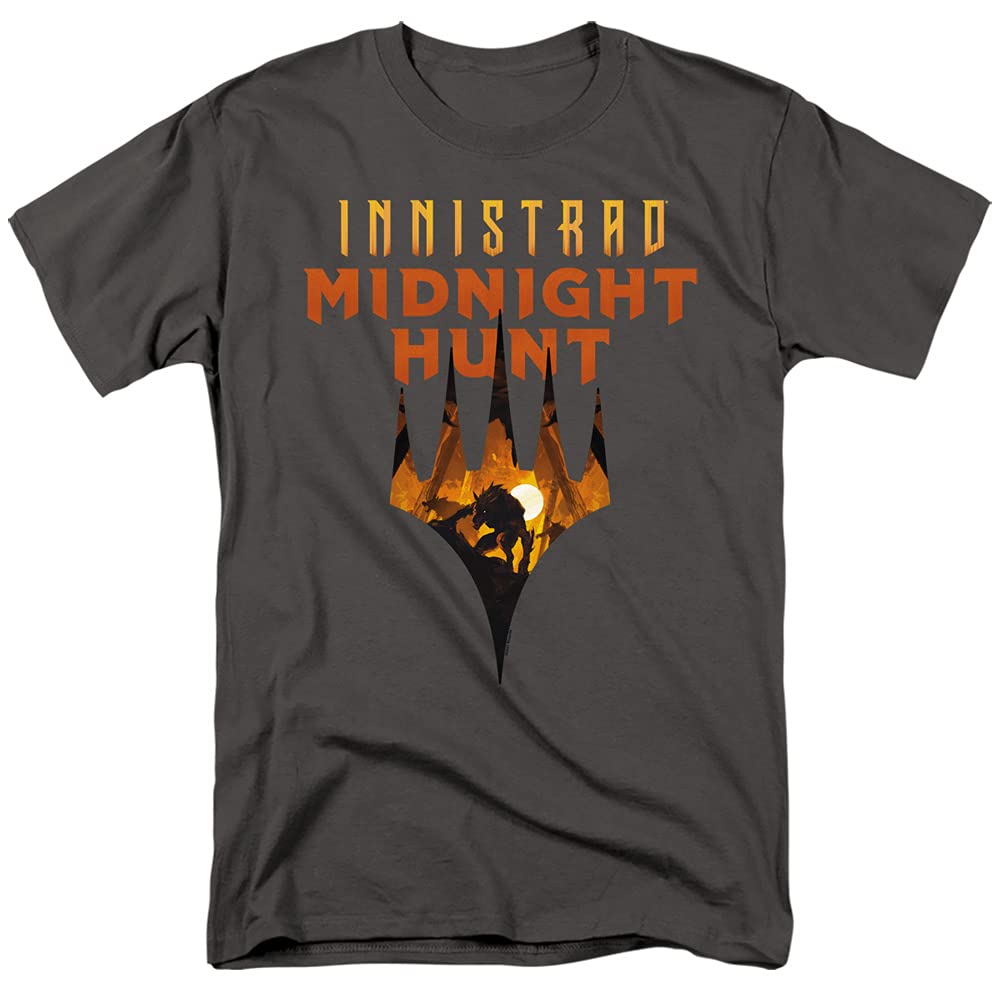 Magic The Gathering Midnight Hunt Unisex Adult T-Shirt Collection | MTG Gaming Merchandise for Men & Women | Perfect for Cosplay, Conventions & Game Nights