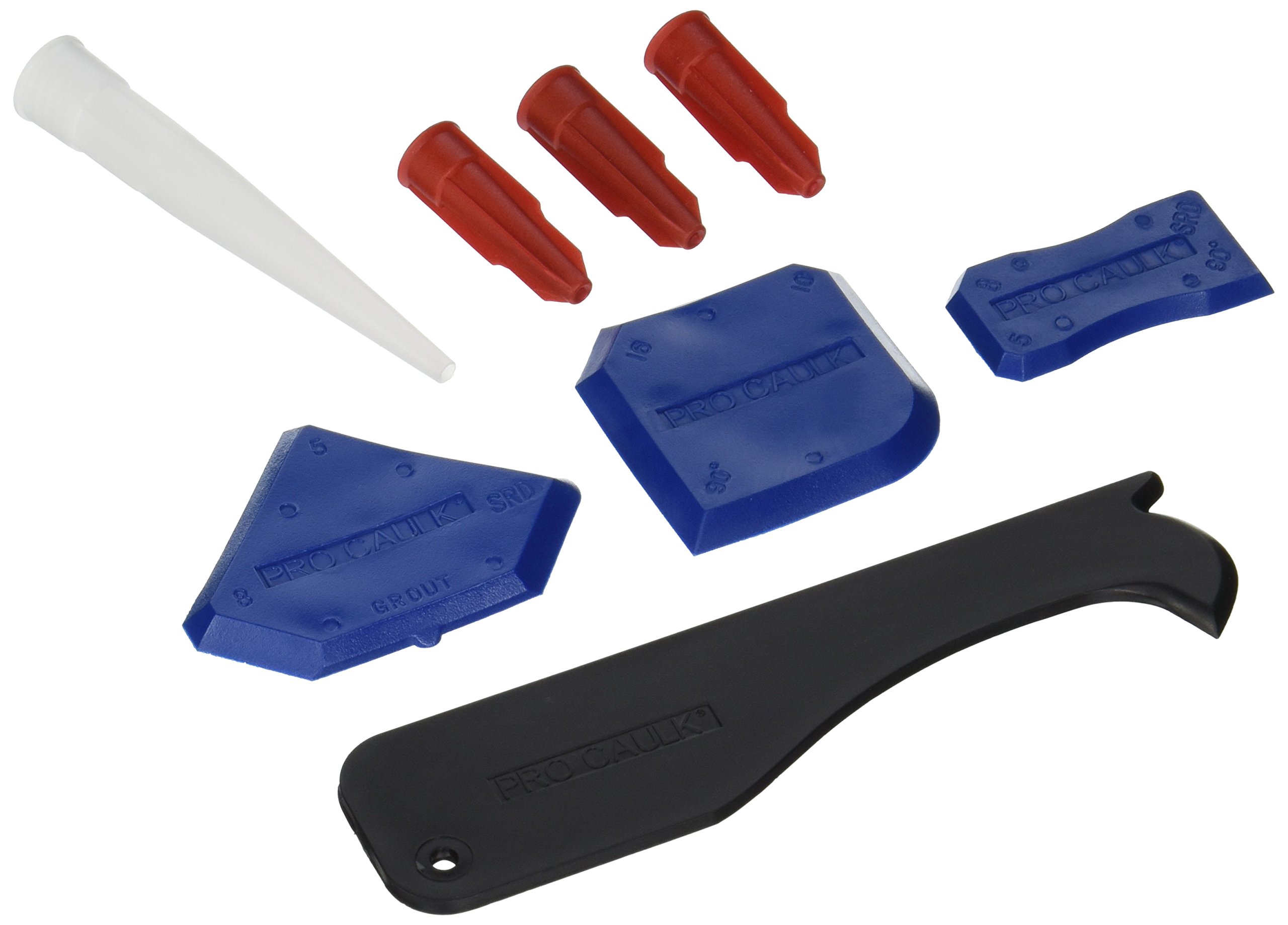 DAP® Pro Caulk Tool Kit - Professional Caulking Gun Set for Home Repairs, Sealant Application & DIY Projects - Perfect for Bathroom, Kitchen & Window Sealing