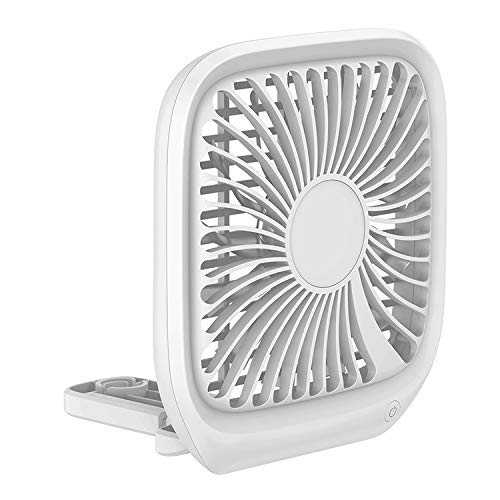 YCZDG Portable Mini USB Desk Fan - Quiet Noiseless Cooling Fan with Strong Wind, Perfect for Office, Home & Travel | Electric Fan Gift & Decoration