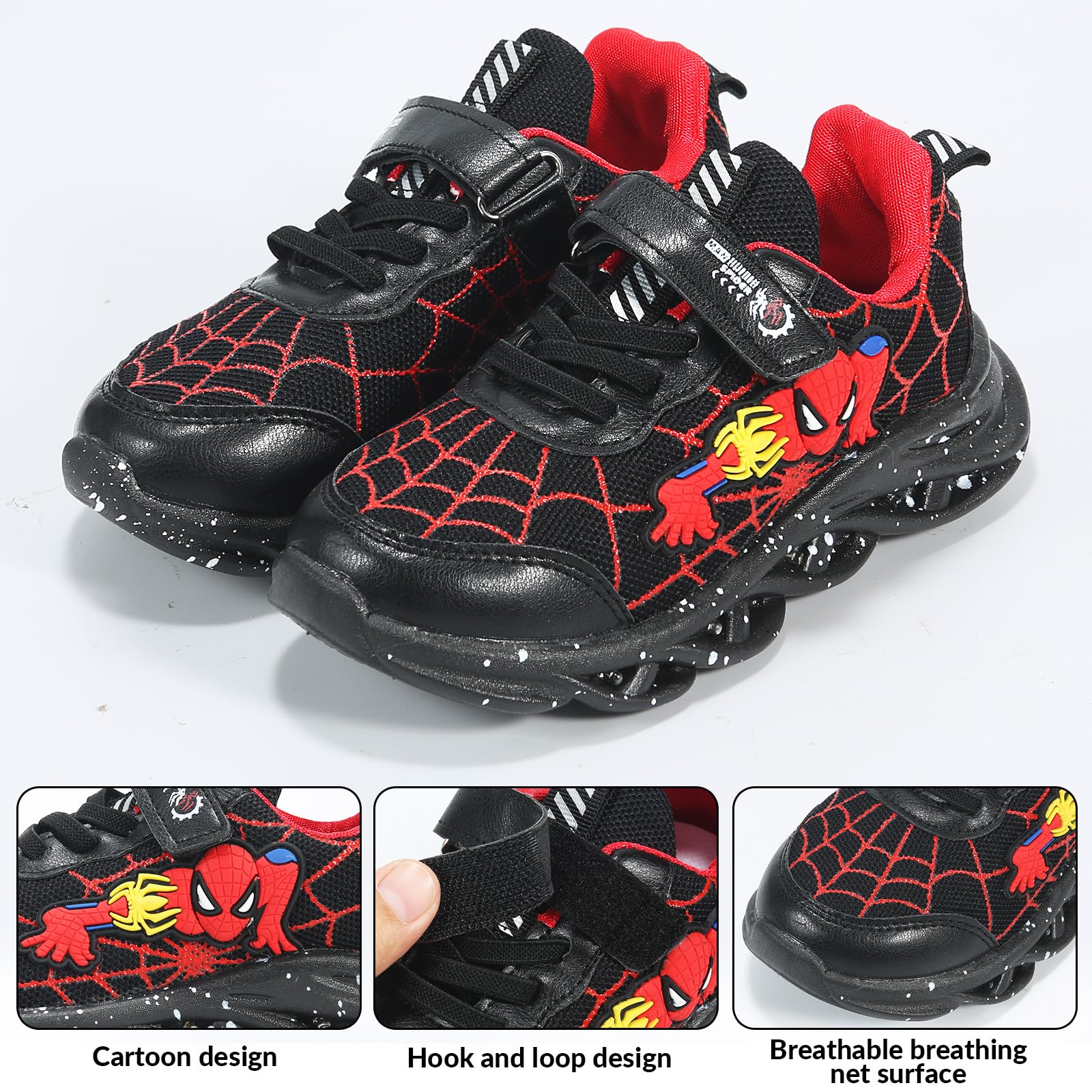 Glow in the Dark LED Light Up Sneakers for Men Women - Comfortable Running Shoes with Breathable Mesh for Jogging, Walking, Night Running & Outdoor Activities