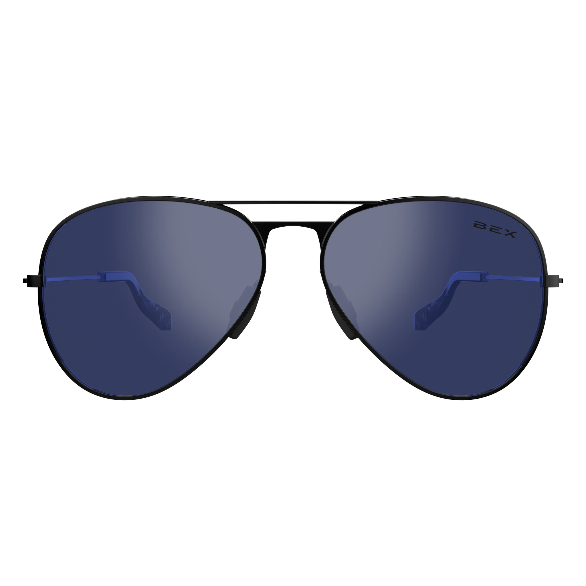 Bex Wesley Black & Lavender Polarized Sunglasses for Women - UV Protection Fashion Shades for Beach, Driving & Outdoor Activities