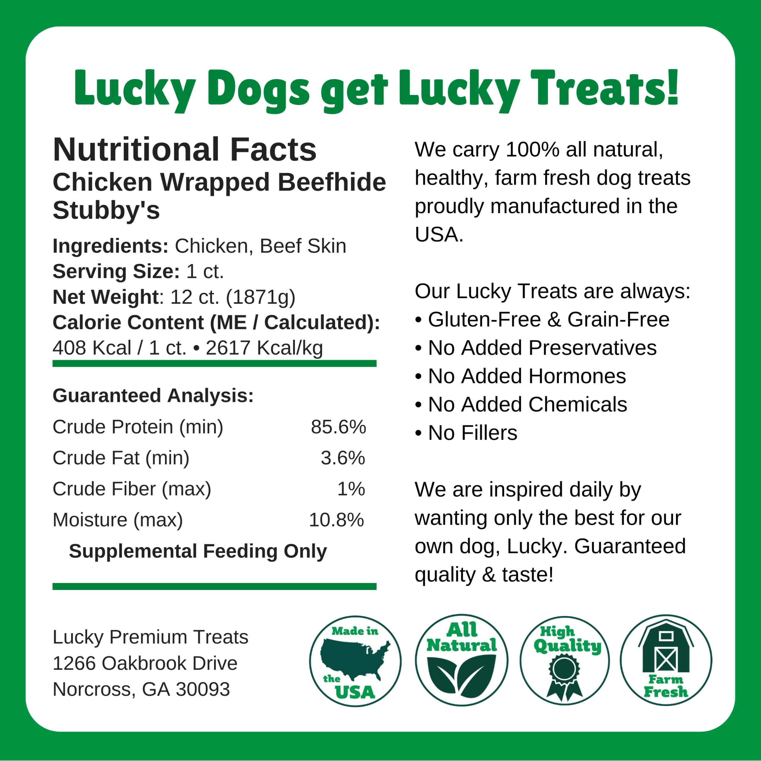 Premium Chicken Wrapped Rawhide Dog Chews - All-Natural, Long-Lasting Treats for Extra Large Dogs - Made in USA, No Preservatives - 12 Count - Perfect for Training, Dental Health & Playtime Rewards