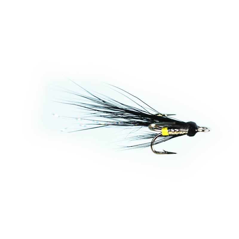 Premium Caledonia Micro Silver Stoat Treble Fly - High-Quality Fishing Lure for Trout and Salmon - Perfect for Fly Fishing in Rivers and Streams
