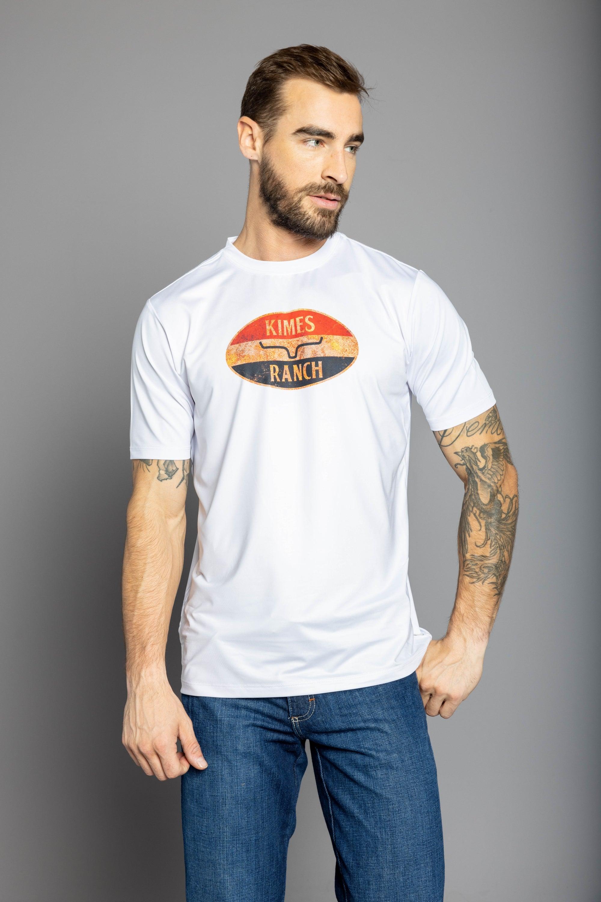 American Standard Tech T-Shirt for Men - Comfortable Cotton Tee for Casual Wear, Work & Travel | Trendy Streetwear Style