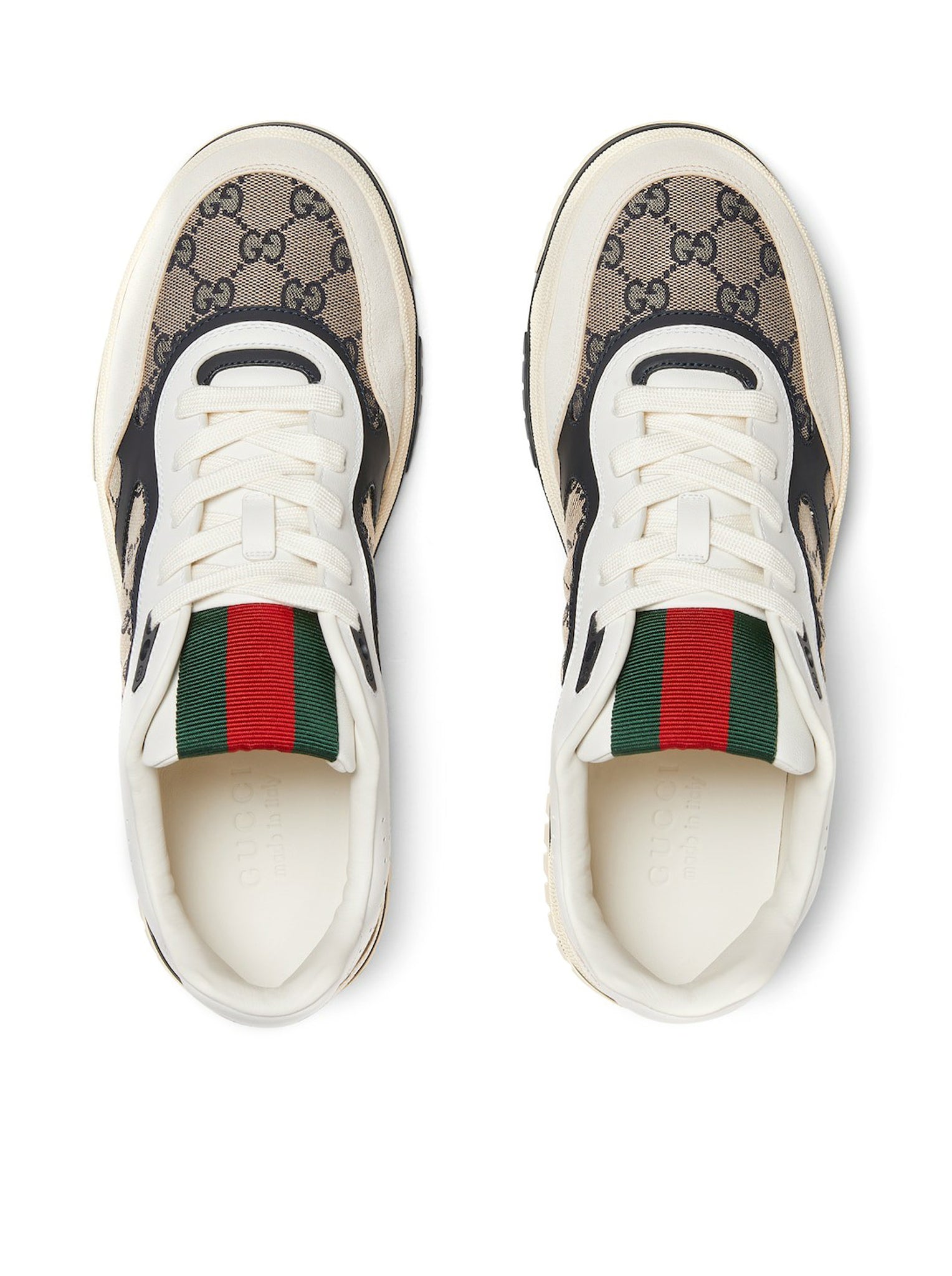 Gucci Re-Web Men's Sneakers - Stylish & Comfortable Casual Shoes for Everyday Wear, Running, and Urban Fashion