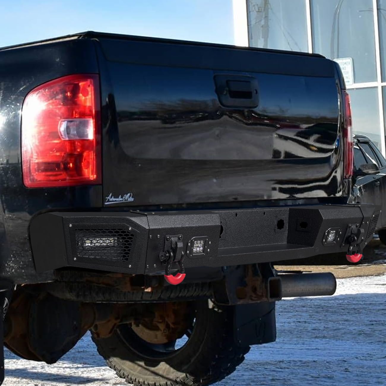 VIJAY Bumper for 2011-2014 Chevy Silverado 2500/3500 - Winch & Lights Ready | Off-Road Upgrade