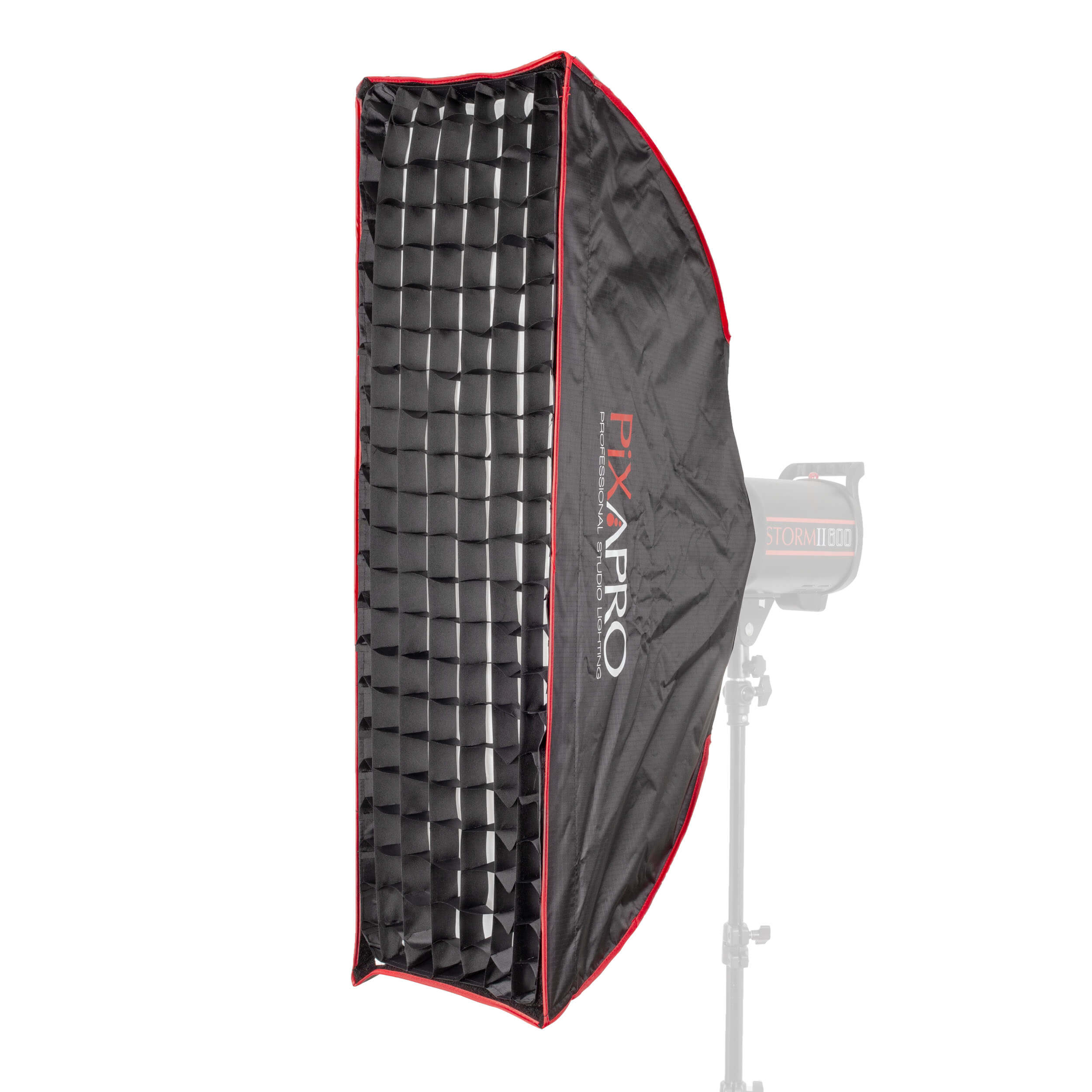 11.8x35.4 Inch Strip Softbox with 4cm Grid - Easy Open Photography Umbrella for Studio Lighting, Portrait & Product Photography