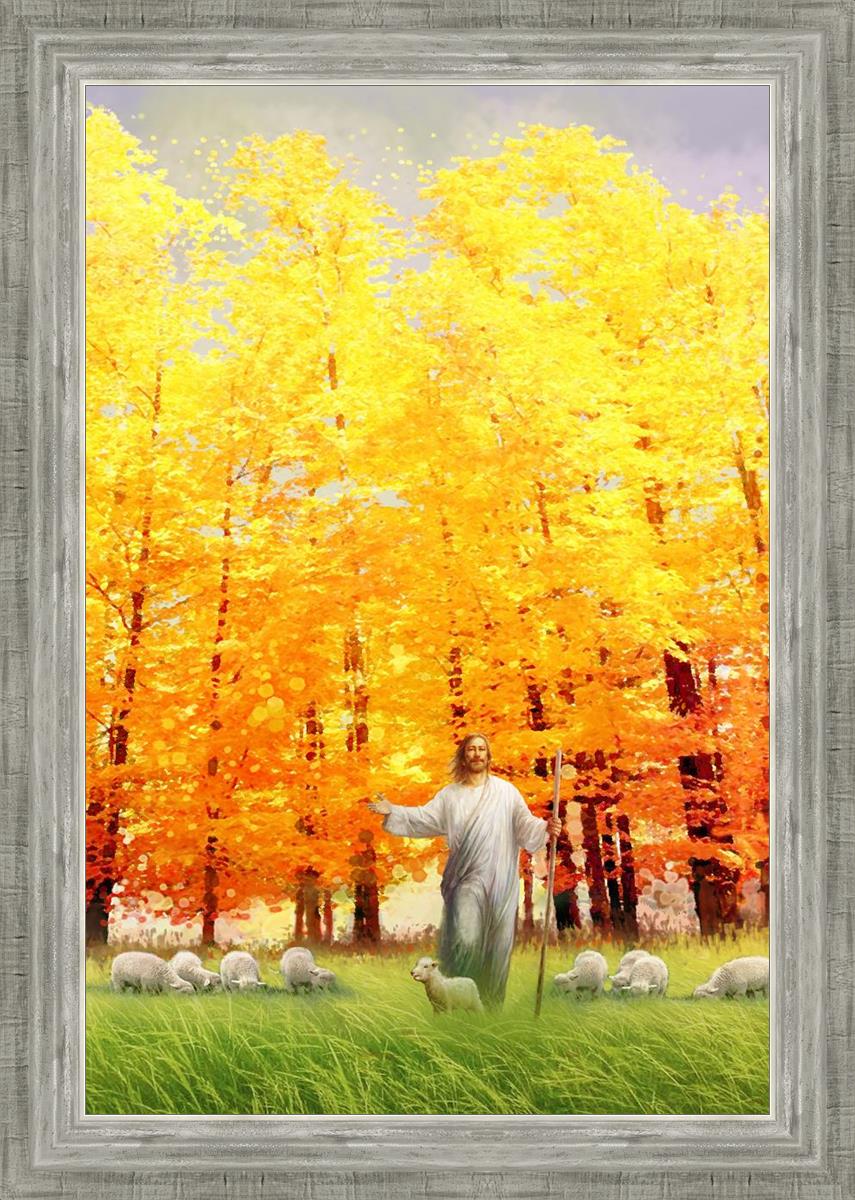 Autumn Breeze By Yongsung Kim - Premium Korean Wall Art Print for Home & Office Decor - Perfect for Living Room, Bedroom, and Gift Giving