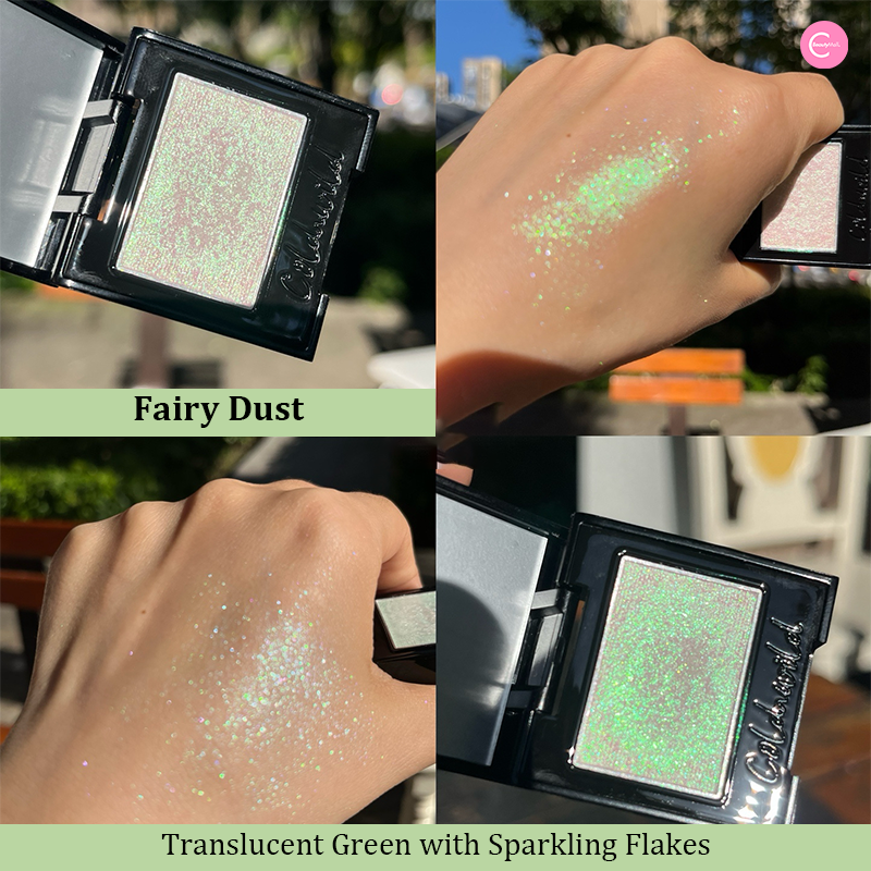Coldnwild Chameleon Green Eyeshadow - Long Lasting Pigmented Makeup for Party & Night Out | Vegan & Cruelty-Free