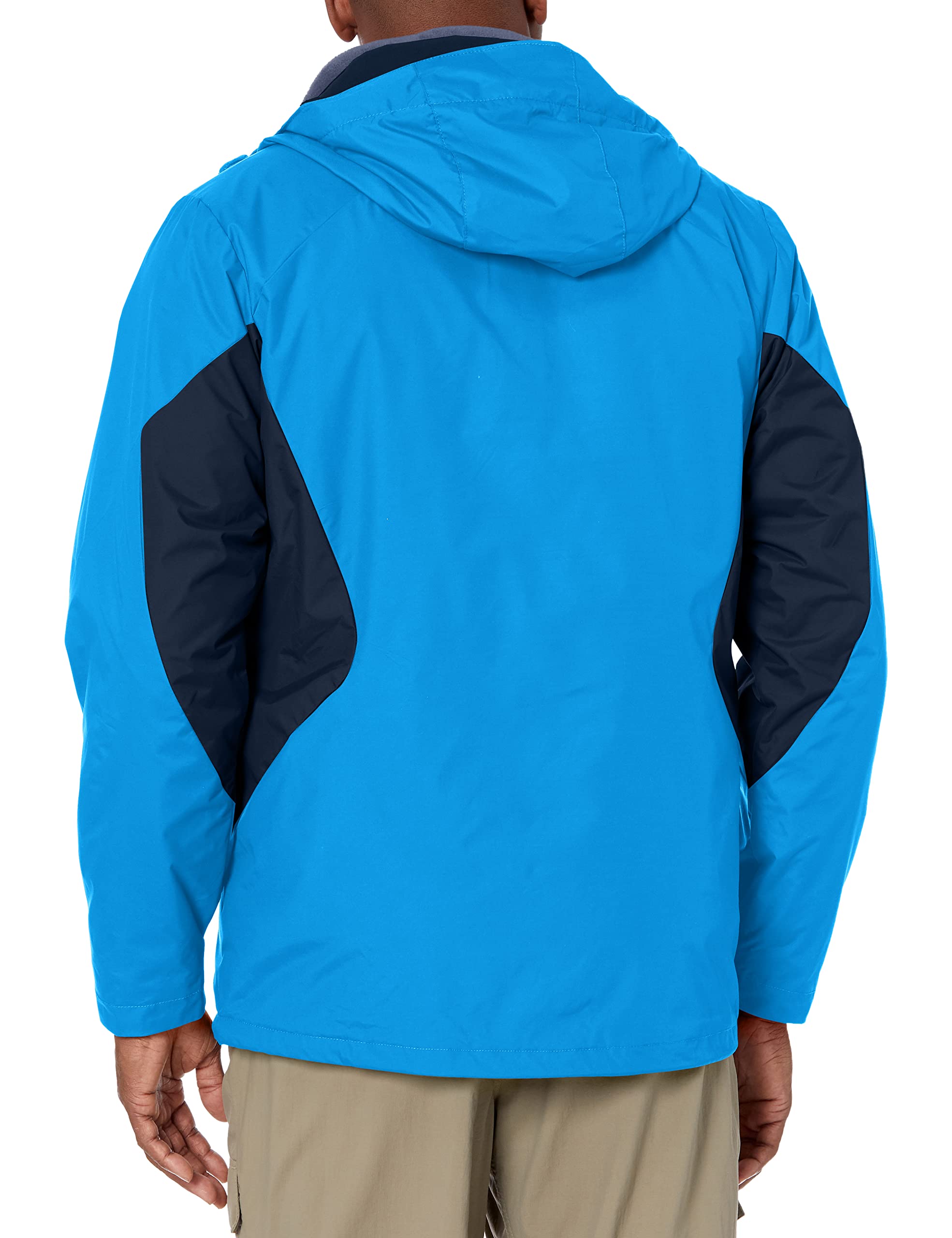 Columbia Men's Eager Air Interchange 3-in-1 Waterproof Jacket - Lightweight, Breathable & Versatile for Hiking, Camping & Outdoor Adventures