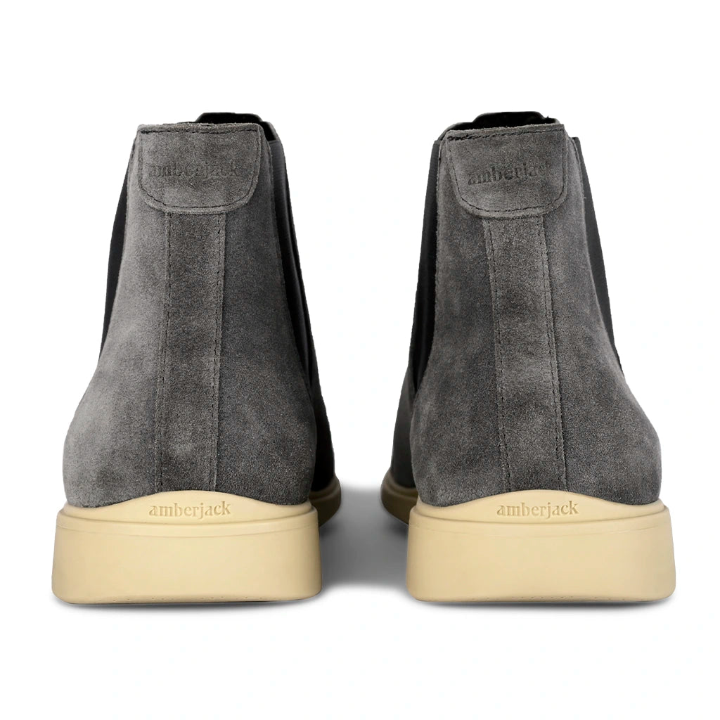 Premium Chelsea Boots for Men - Carbon Black Leather Ankle Boots | Waterproof & Comfortable | Perfect for Casual, Office & Outdoor Wear
