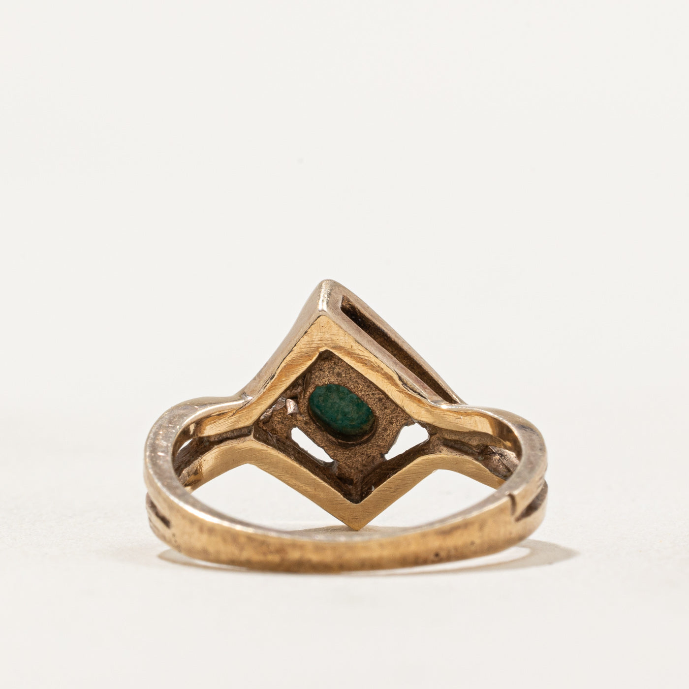 Amazonite Twisted Ring for Women - 0.50ct Natural Gemstone Jewelry - Size 3.75 - Elegant Boho Style Ring for Everyday Wear, Gift Giving & Special Occasions