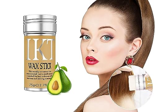 Pravyta Hair Wax Stick for Women - Non-Greasy Styling Wax for Wigs, Flyaways & Frizz Control - USA Made Hair Tamer & Finishing Stick - Perfect for Daily Styling, Edge Control and Smoothing Broken Hair