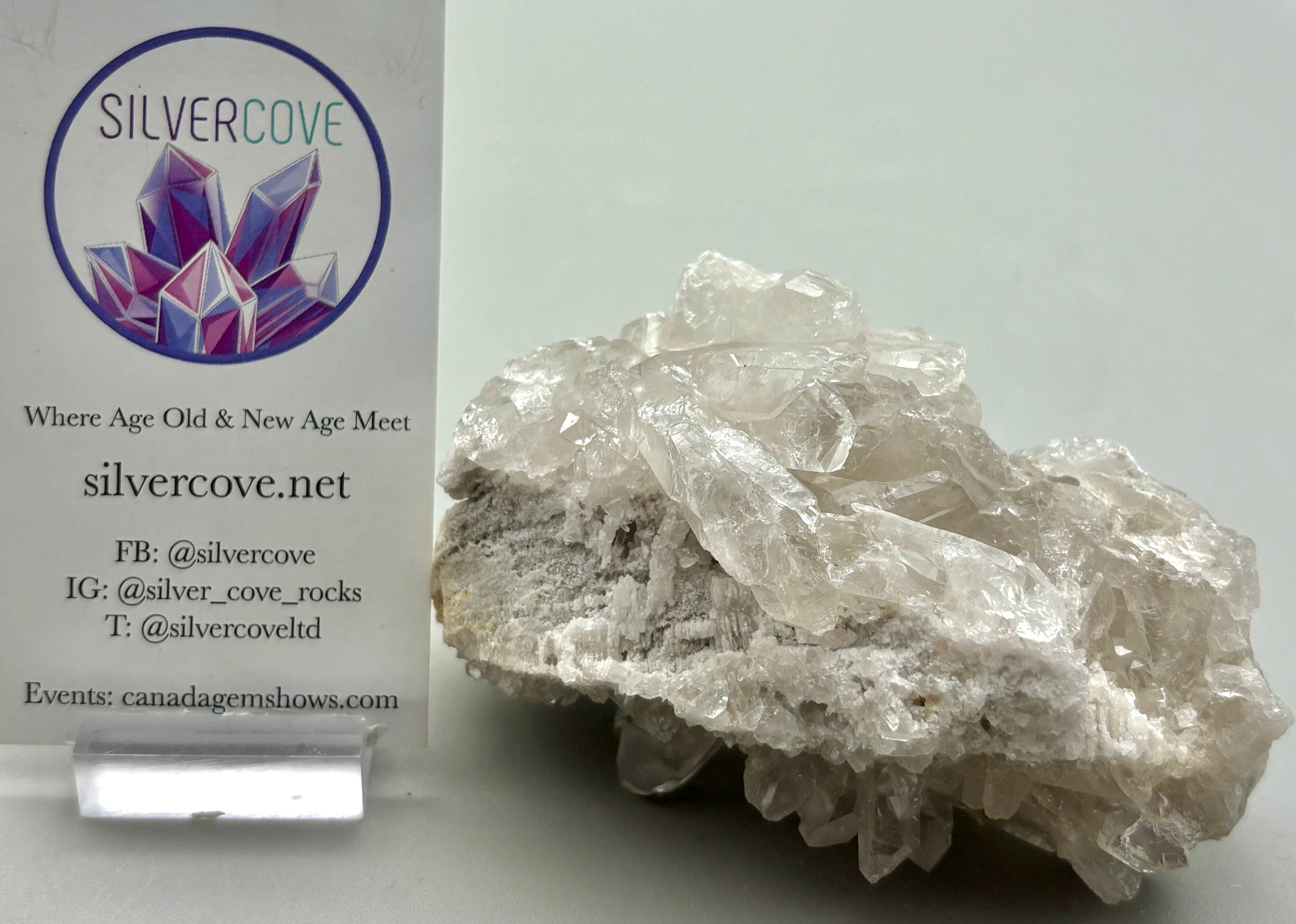 Natural Brazilian Quartz Cluster - Raw Healing Crystal for Meditation, Reiki, and Home Decor | Spiritual Energy Stone for Chakra Balancing & Positive Vibes