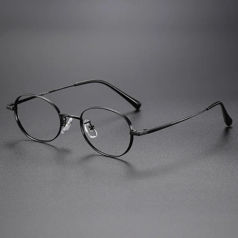 Aror Women's Full Rim Small Oval Titanium Eyeglasses 45015 - Lightweight & Durable Eyewear for Work, Reading & Everyday Use