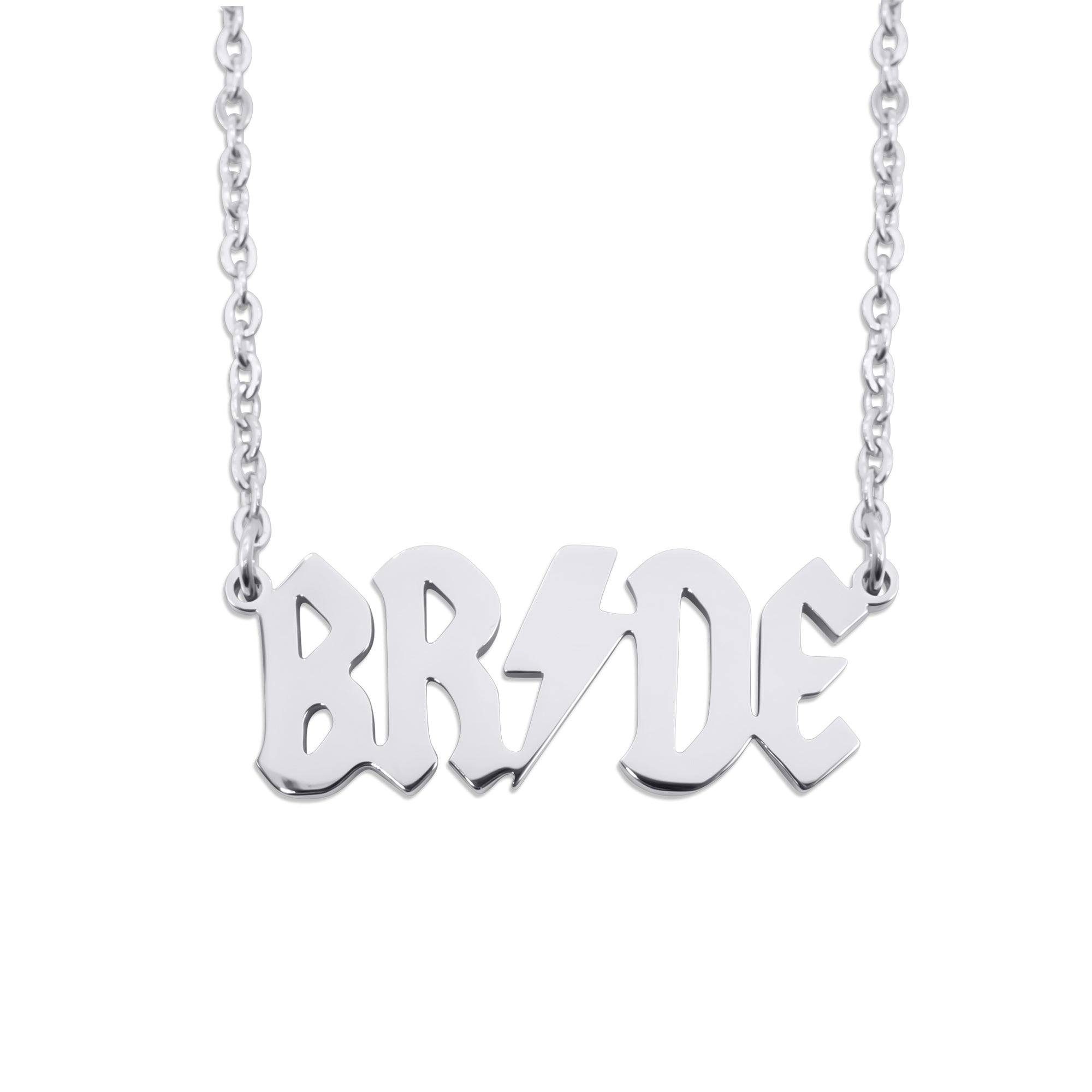 Alternative BRIDE Necklace - Unique Boho Wedding Jewelry for Brides, Bridesmaids & Alternative Weddings - Perfect for Boho, Beach & Outdoor Ceremonies