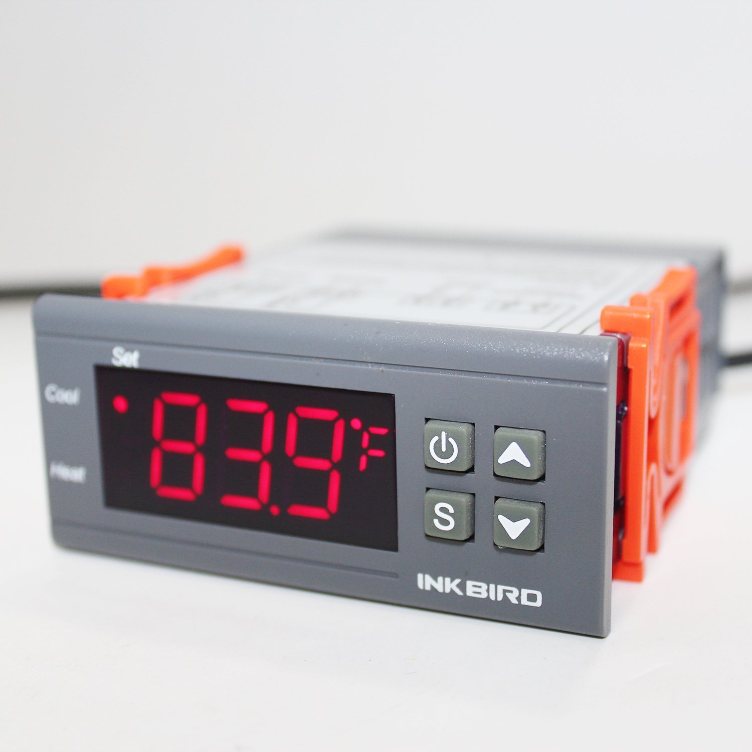 Inkbird ITC-1000F Dual Stage Digital Temperature Controller - Heating & Cooling Thermostat with Junction Box (Celsius/Fahrenheit) for Homebrew, Aquarium, Reptile Tank & Greenhouse Climate Control