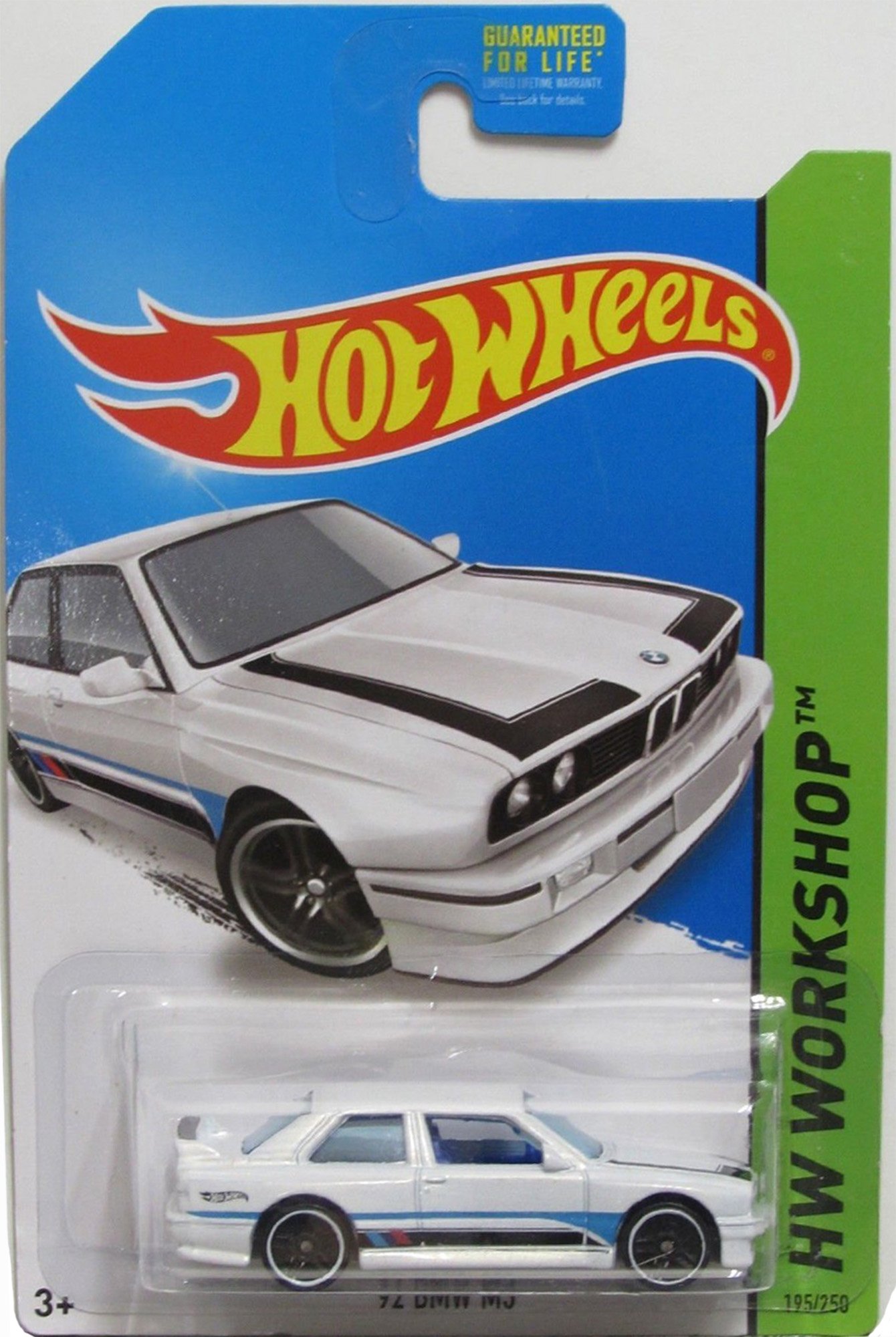 2014 Hot Wheels '92 BMW M3 Diecast Car - 1:64 Scale Collectible Toy for Kids & Adults - Perfect for Display, Gifts & Racing Play Scenes