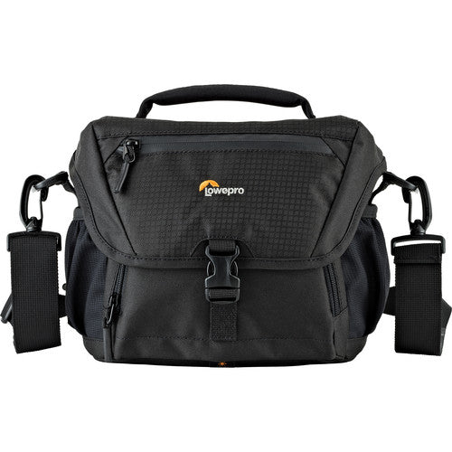 Lowepro Nova 160 AW II Camera Shoulder Bag - Waterproof DSLR/SLR Camera Case with All-Weather Cover - Perfect for Travel, Hiking & Outdoor Photography (Black)