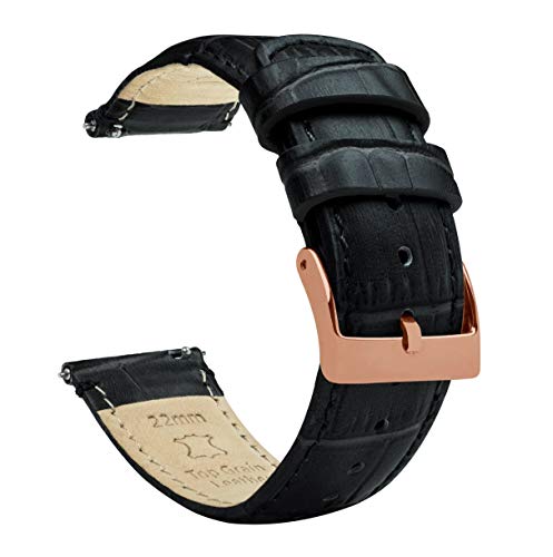 Black & Rose Gold Buckle