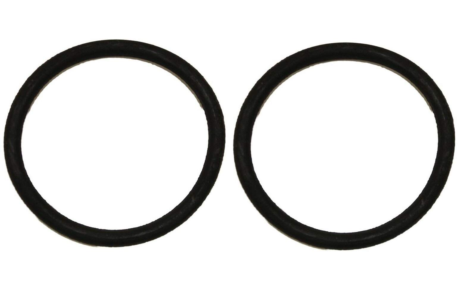 HASMX 2-Pack Black Replacement Round Upright Belts for Hoover 4020148, 49258, Decade & 800 Series Convertible Vacuum Cleaners - Perfect for Home Cleaning & Maintenance