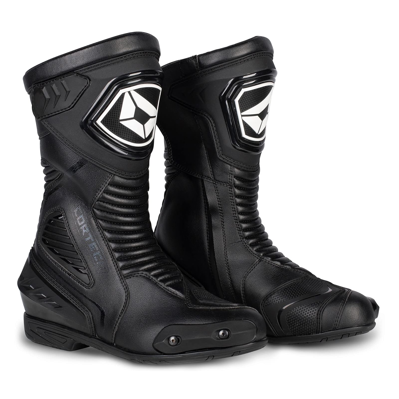 Cortech Women's Apex RR Air Motorcycle Boots - Lightweight & Breathable Riding Boots for Sport Bikes & Street Bikes - Perfect for Commuting, Touring & Racing