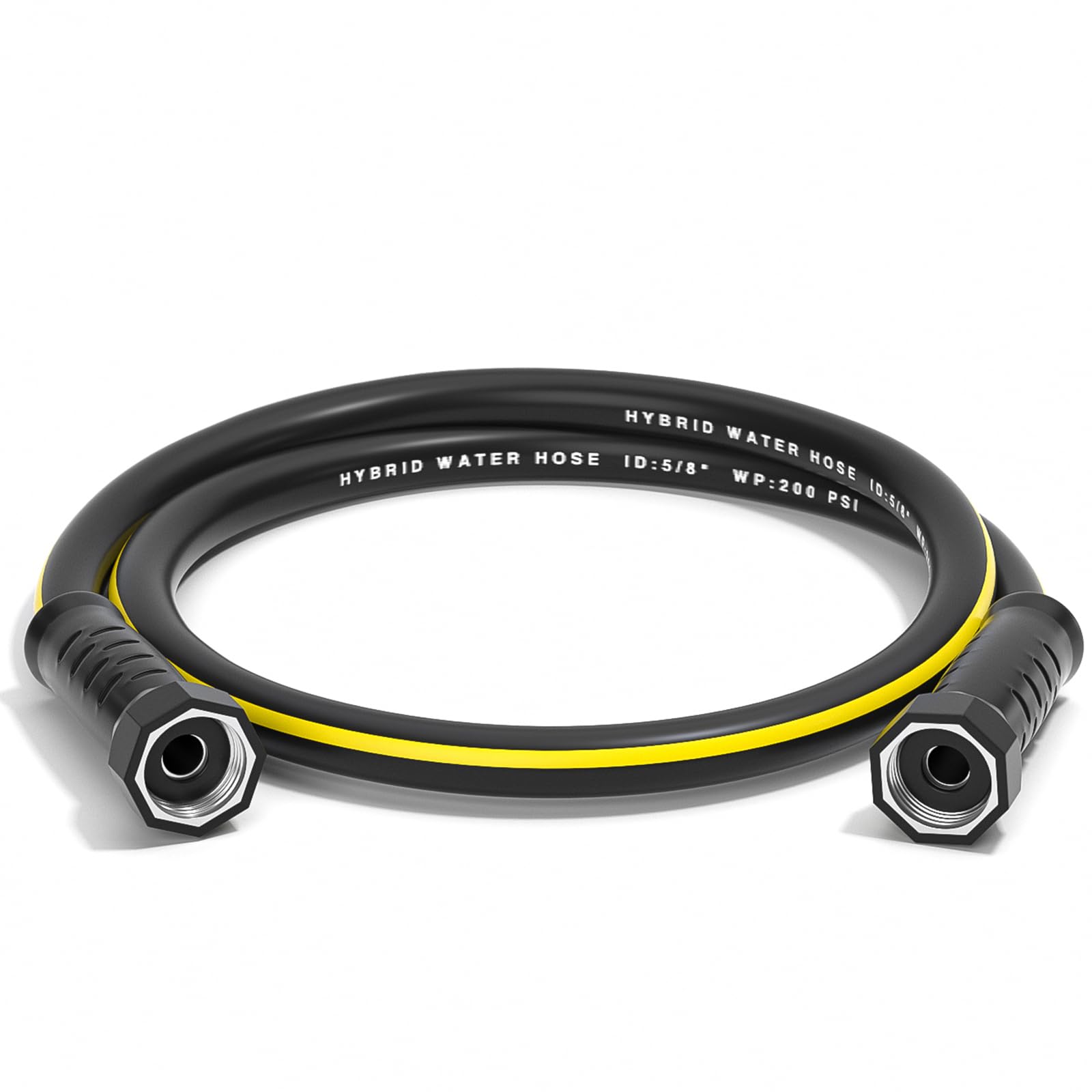 GREENER Heavy Duty Garden Hose 5ft, 5/8