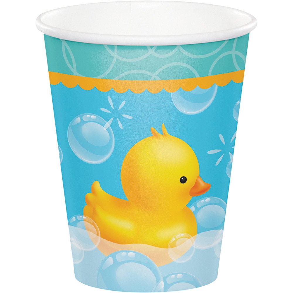9 oz Hot/Cold Paper Cups (96-Pack) for Bubble Bath & Parties