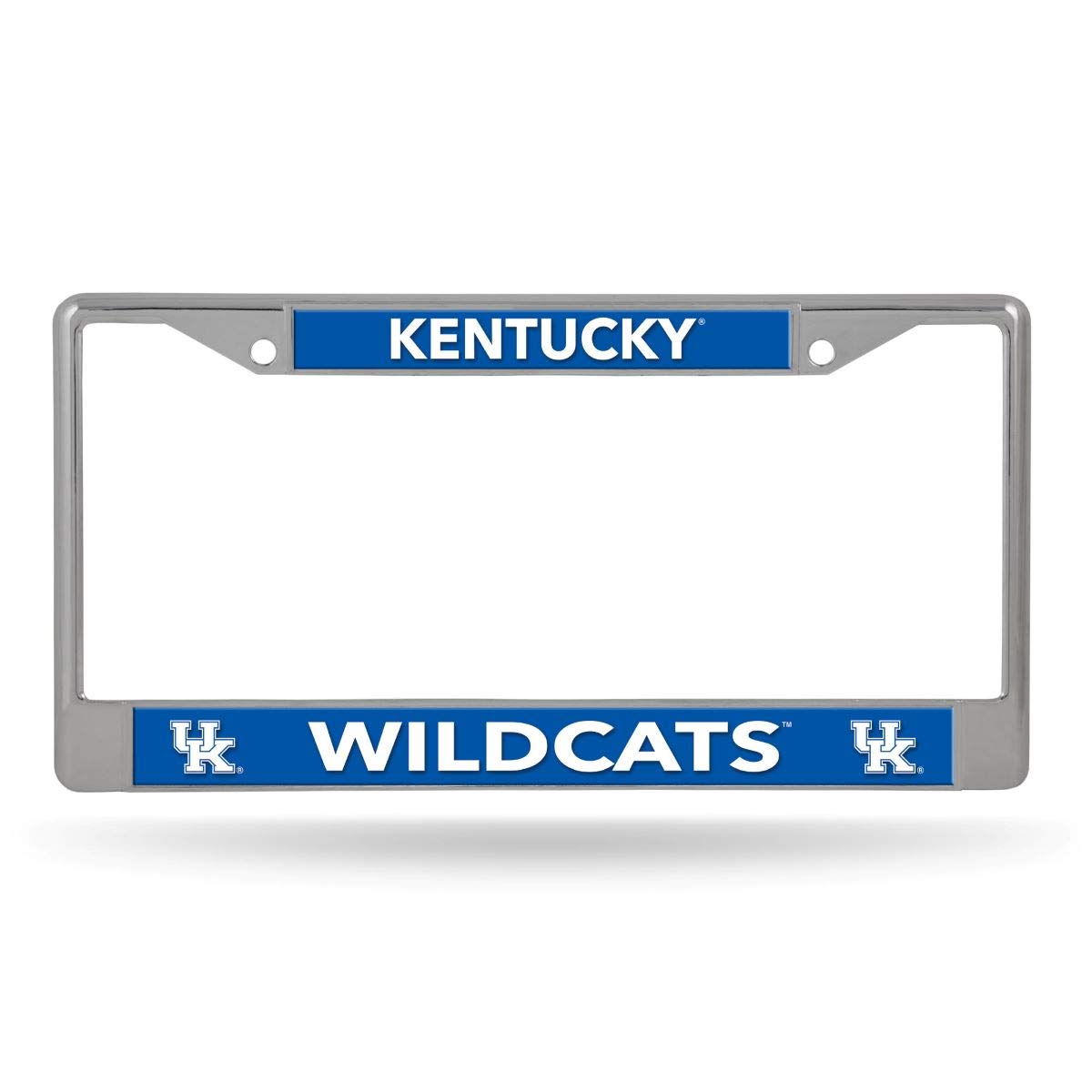 Kentucky Wildcats Chrome Metal License Plate Frame - Lightweight, Durable Car Accessory for NCAA Fans - Perfect for Cars, Trucks, and Tailgating Events
