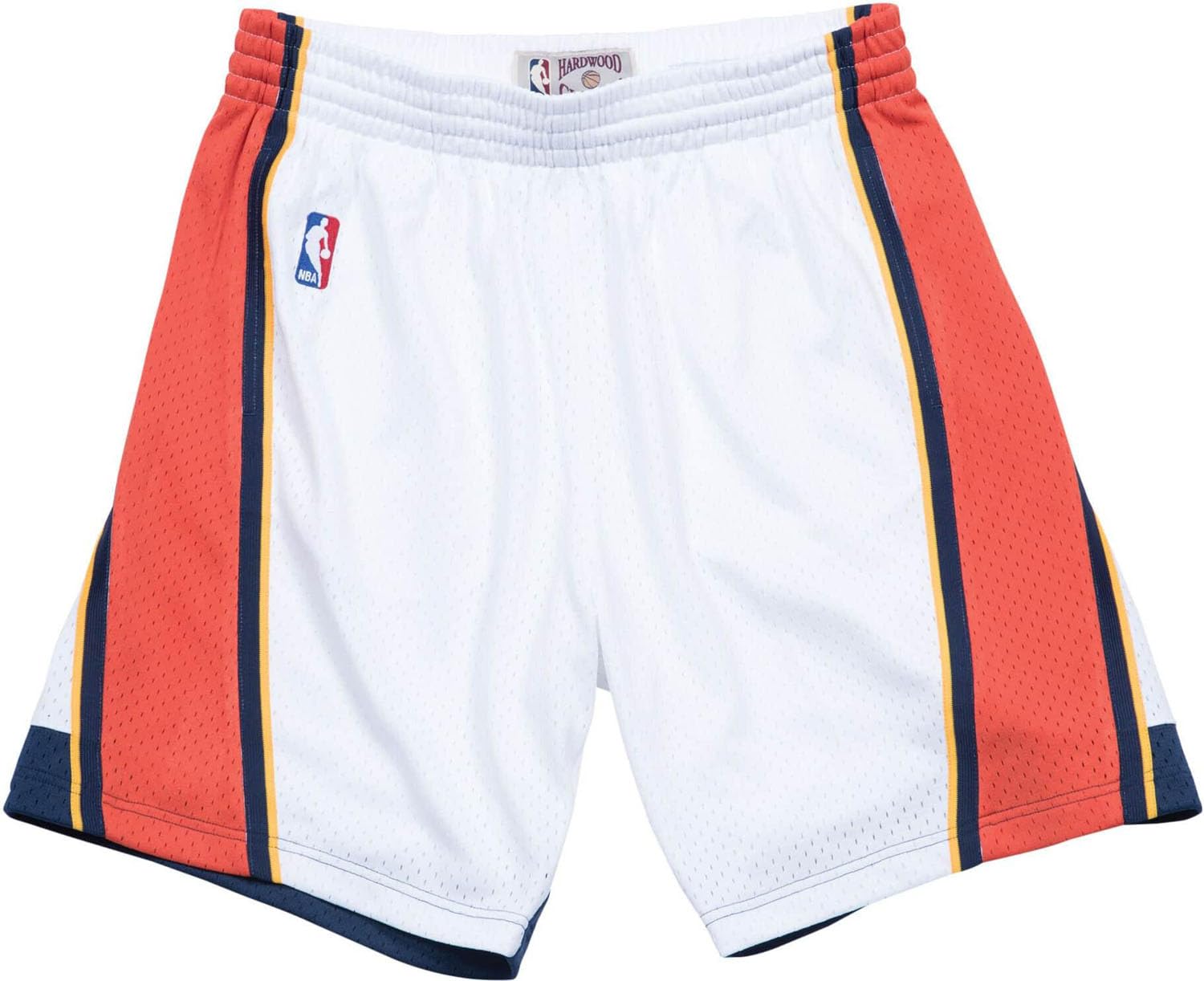 Mitchell & Ness Golden State Warriors NBA Swingman Shorts for Men - 2009-2010 Home Jersey Style | Perfect for Basketball Games, Fan Gear & Casual Wear