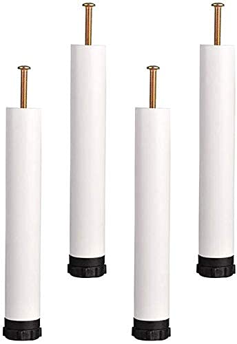 GANE 4-Piece Adjustable Furniture Legs - 22mm Threaded Bed Frame Support Feet with Strong Load Capacity & Floor Protection | Perfect for Bed Frames, Sofas, Cabinets & Home Furniture Upgrades