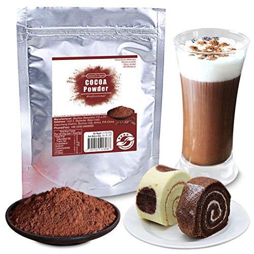 Premium Organic Dutch Cocoa Powder 20-24% High Fat - 100g (3.52oz) for Baking, Hot Chocolate, Desserts & Gourmet Recipes - Perfect for Cakes, Cookies, Ice Cream & Specialty Coffee Drinks