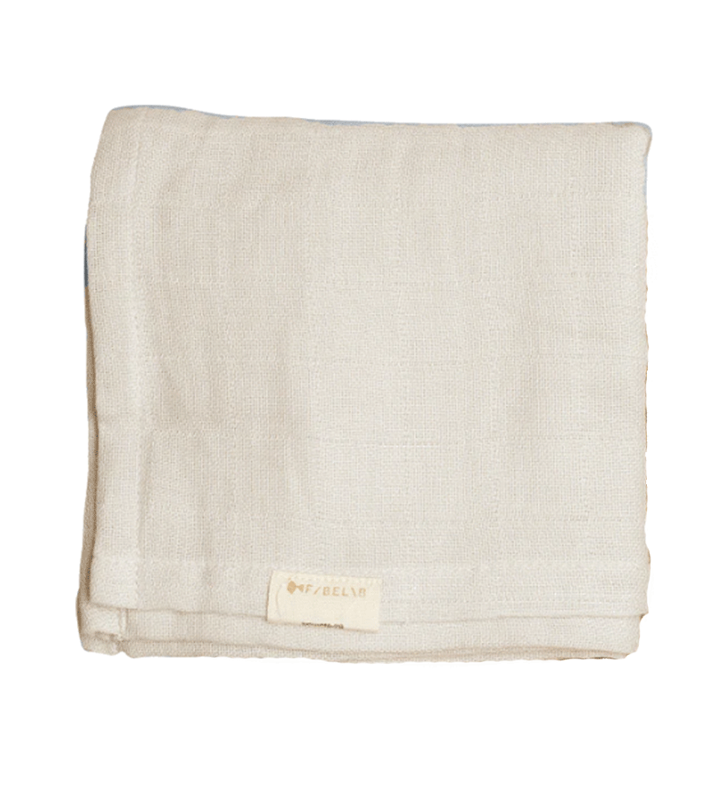 Fabelab Organic Cotton Muslin Swaddle Blanket - Soft Baby Wrap for Swaddling, Nursing & Stroller Cover - Perfect for Newborns, Infants & Toddlers