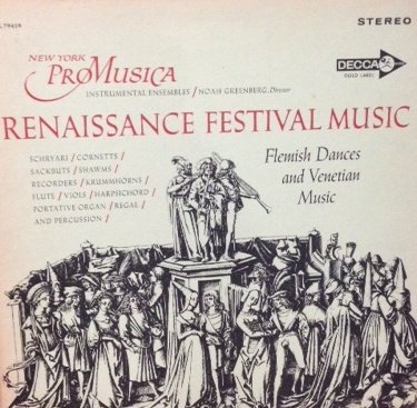 Renaissance Festival Music - Flemish Dances & Venetian Music by New York ProMusica Ensemble | Historical Instrumental Performances | Perfect for Medieval Fairs, Wedding Receptions & Cultural Events