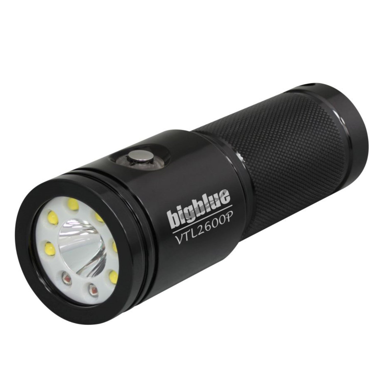 Big Blue 2600 Lumen Dual Beam LED Flashlight - Wide & Narrow Beam Adjustable for Camping, Hiking, Emergency & Outdoor Activities