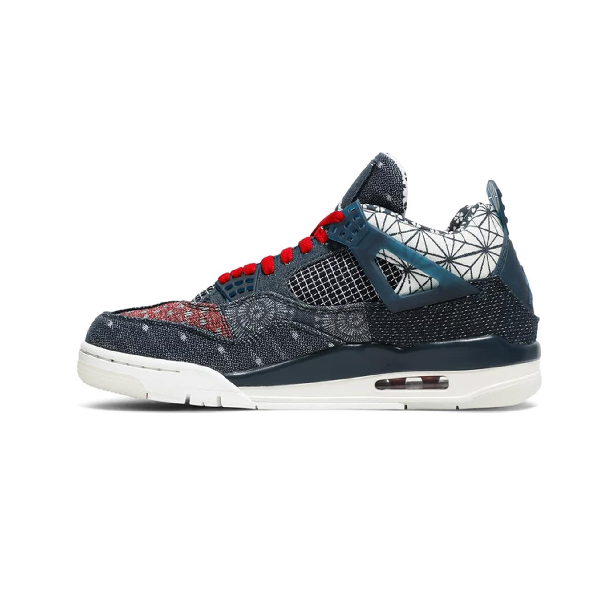 Air Jordan 4 Retro SE 'Sashiko' Sneakers (2020) - Men's Basketball Shoes for Streetwear & Casual Outfits | Perfect for Sneaker Collectors & Urban Fashion