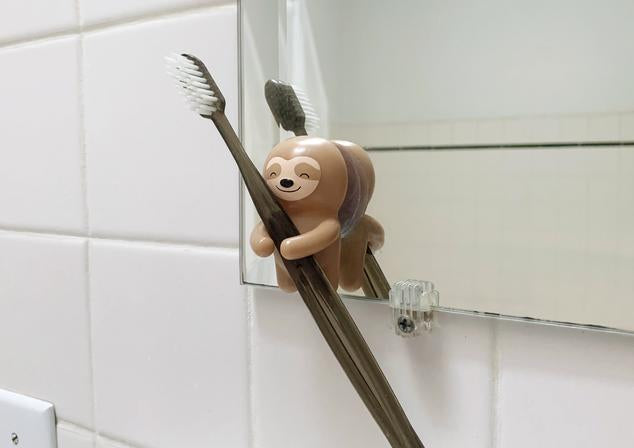 Animal Toothbrush Holders for Bathroom - Cute & Functional Toothbrush Stands for Kids & Adults - Perfect for Home, Travel, and Gifts