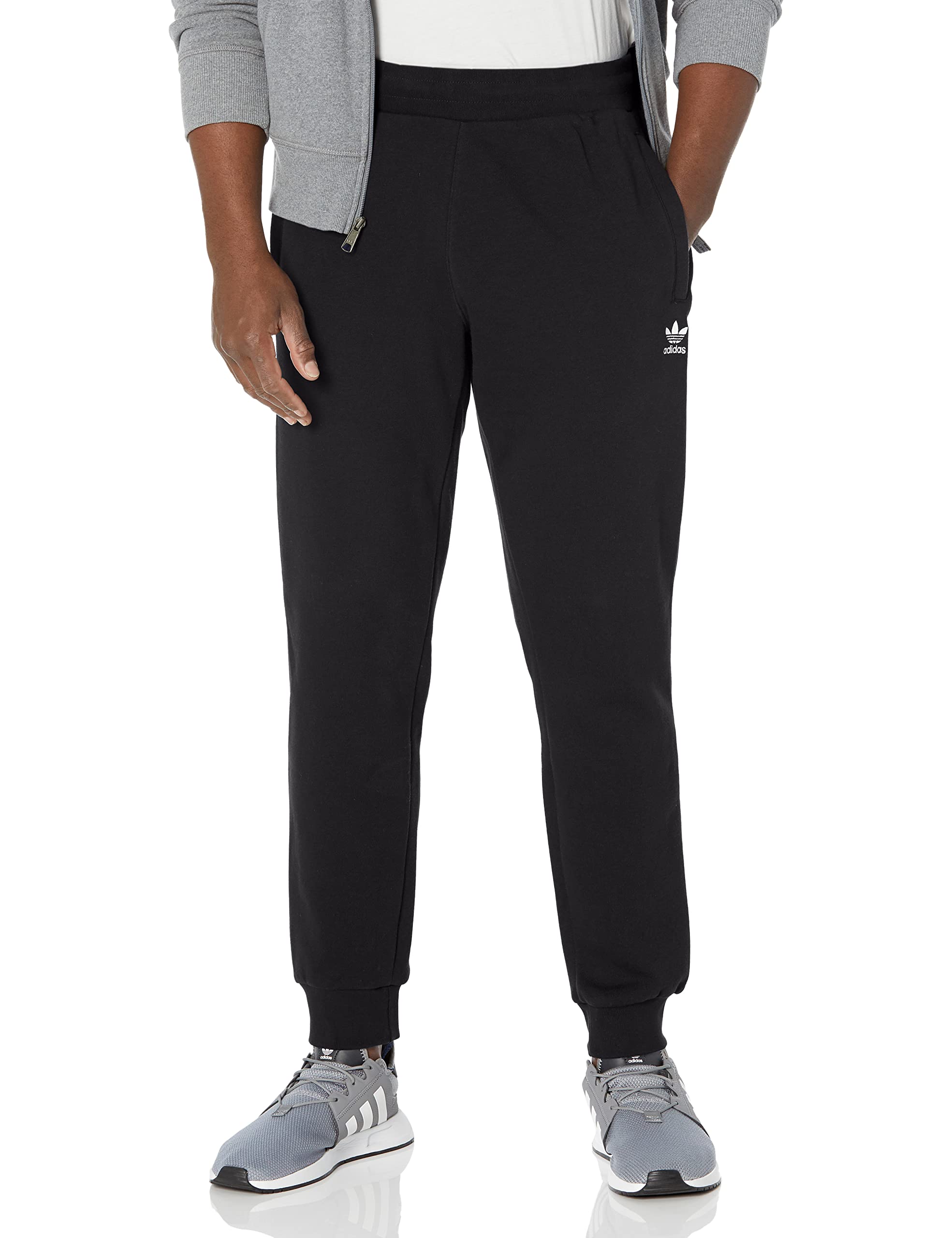 adidas Originals Men's Trefoil Essentials Pants - Comfortable Casual Joggers for Gym, Streetwear & Lounge | Athletic Sweatpants with Classic Logo